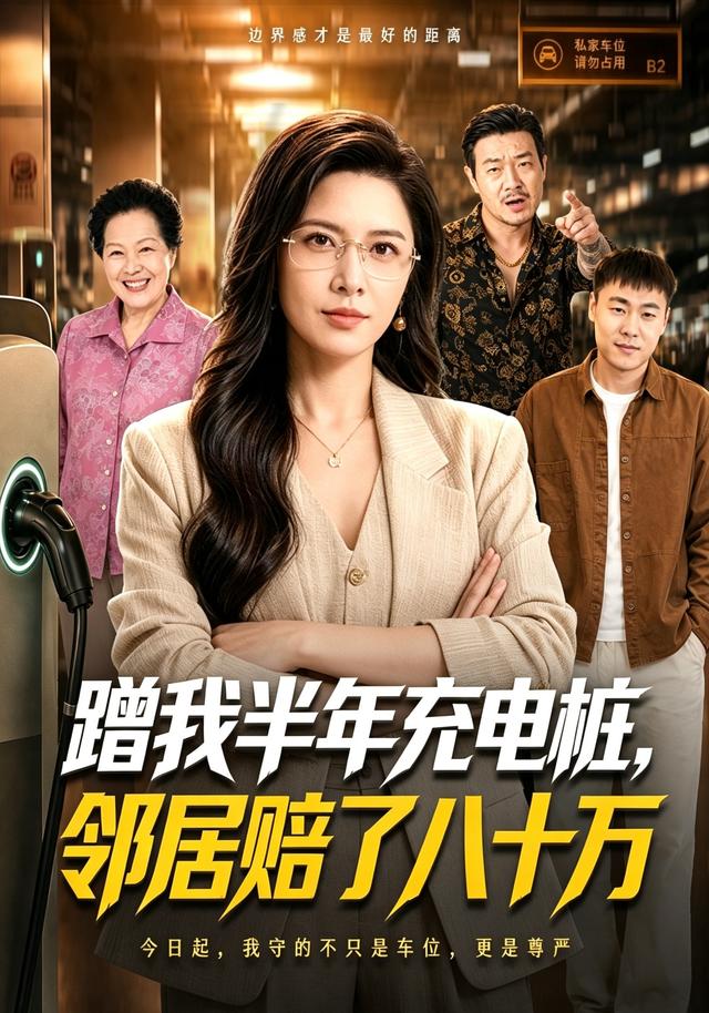 蹭我半年充电桩，邻居赔了八十万