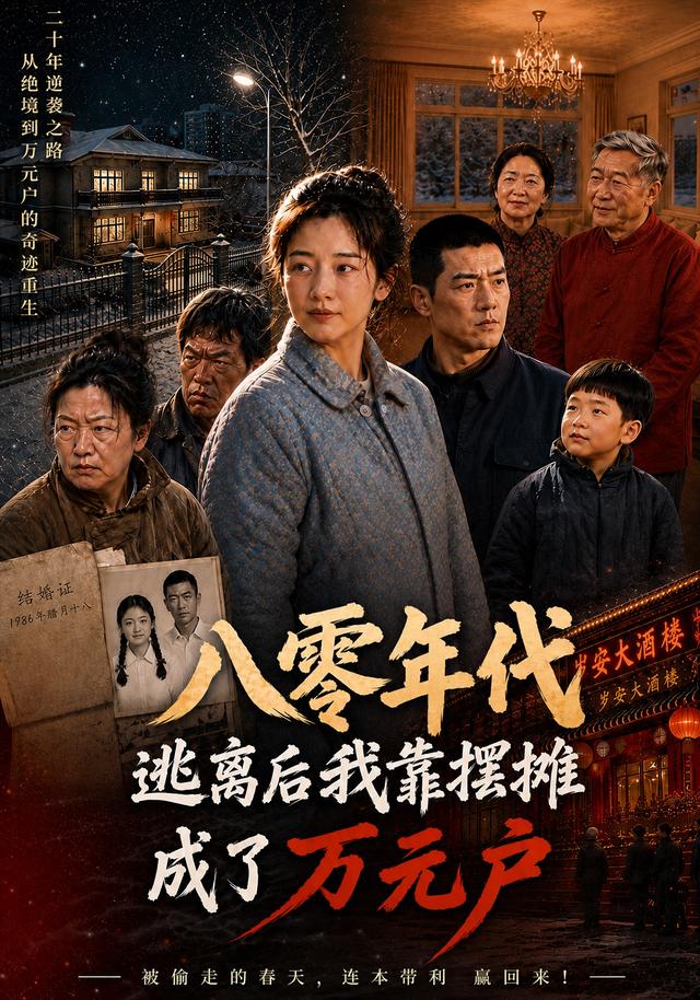 八零年代，逃离后我靠摆摊成了万元户
