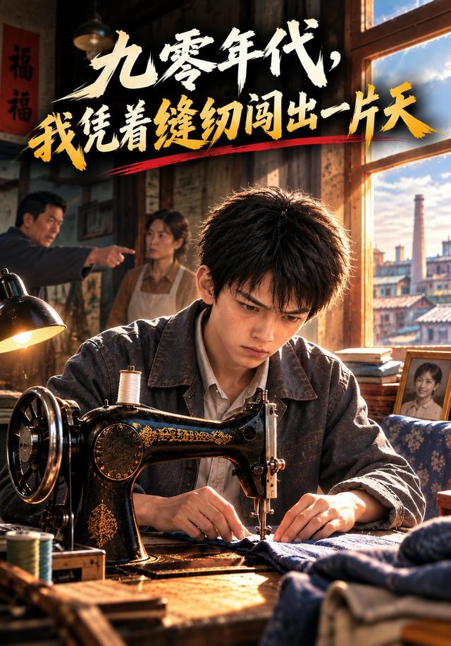 九零年代，我凭着缝纫闯出一片天 cover
