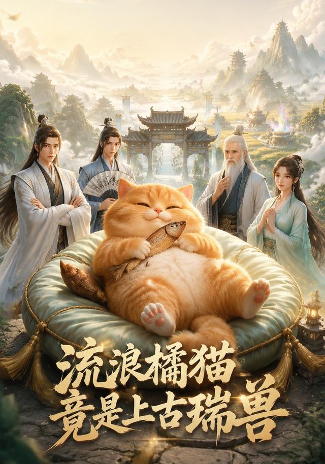 流浪橘猫竟是上古瑞兽