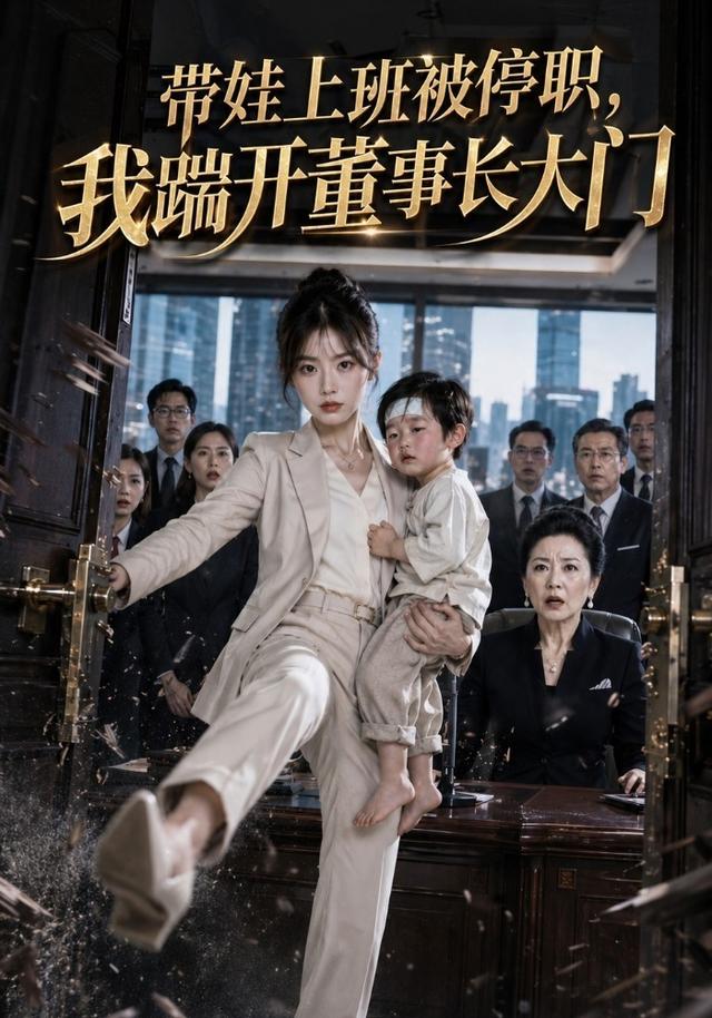 带娃上班被停职，我踹开董事长大门
