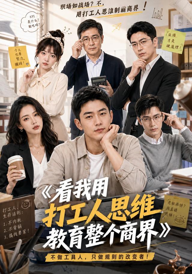 看我用打工人思维教育整个商界 cover