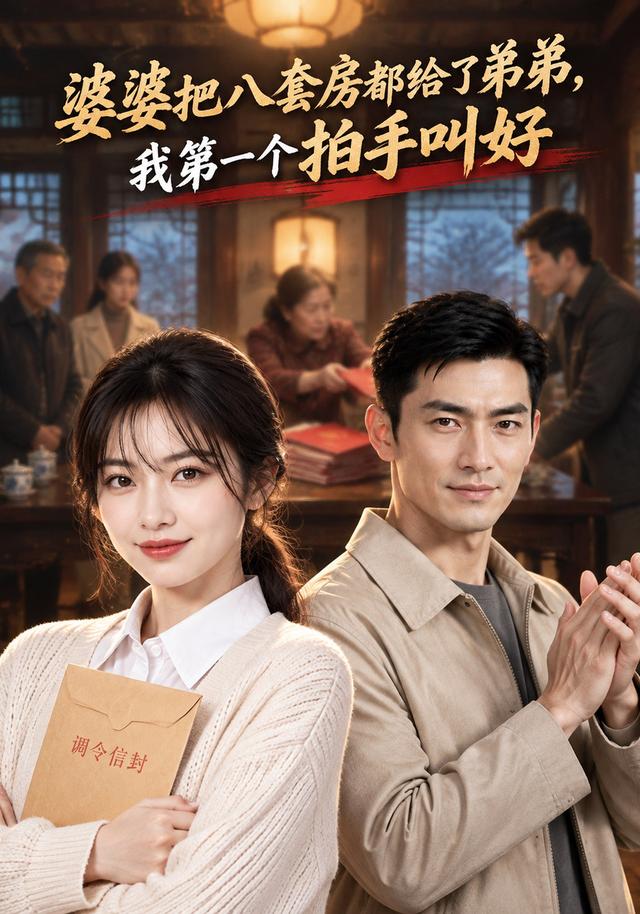 婆婆把八套房都给了弟弟，我第一个拍手叫好