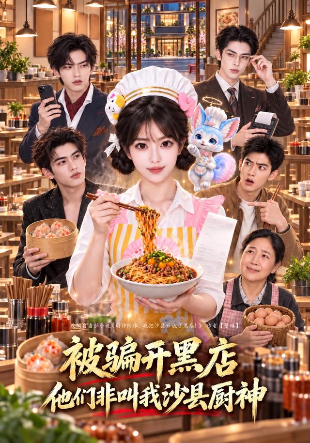 被骗开黑店，他们非叫我沙县厨神