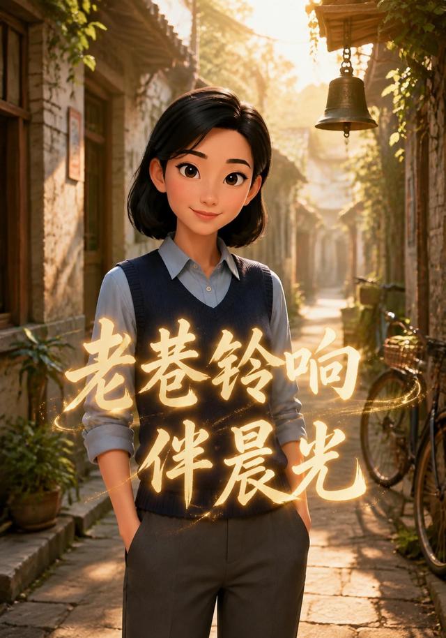 老巷铃响伴晨光