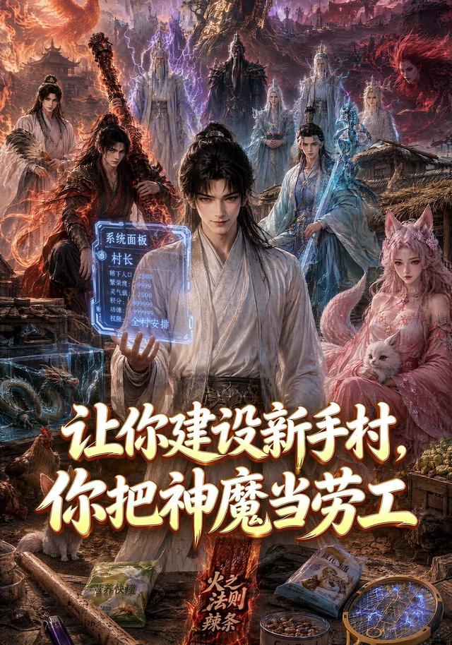 让你建设新手村，你把神魔当劳工 cover