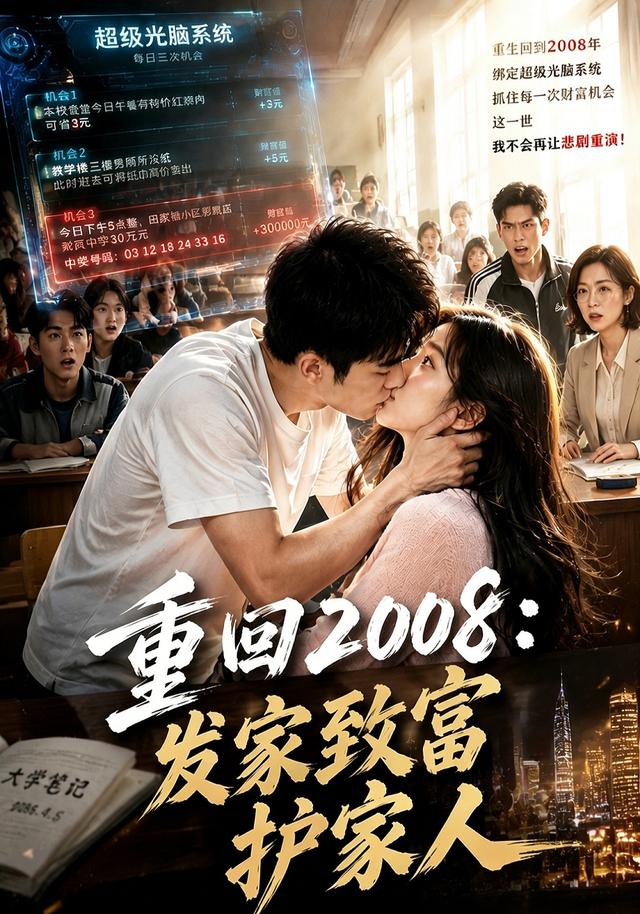重回2008：发家致富护家人 cover