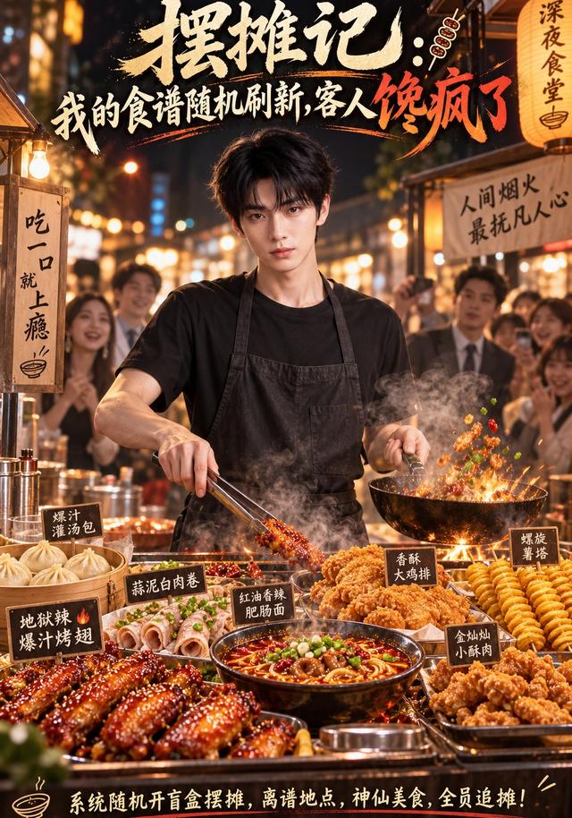摆摊记：我的食谱随机刷新，客人馋疯了