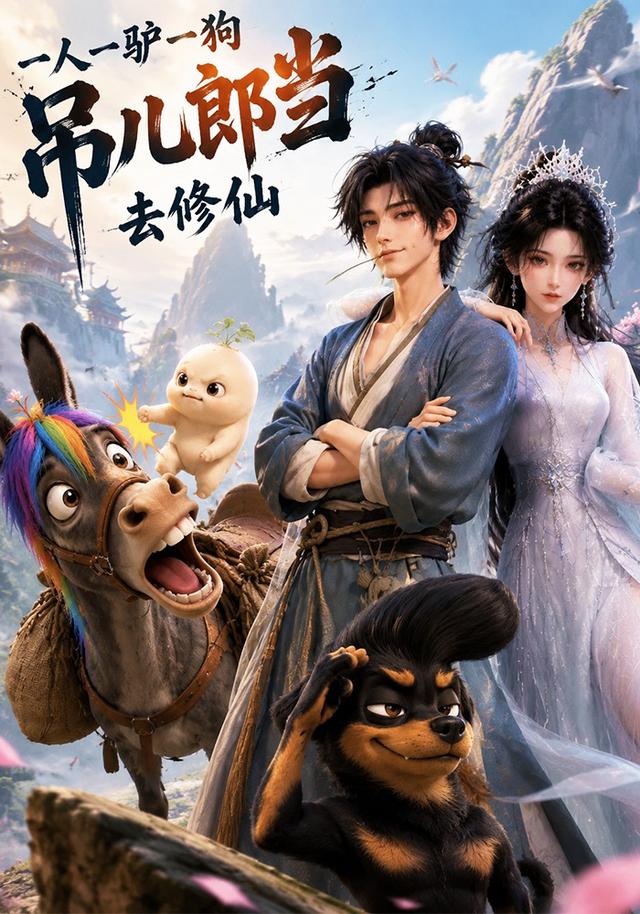 一人一驴一狗吊儿郎当去修仙 cover