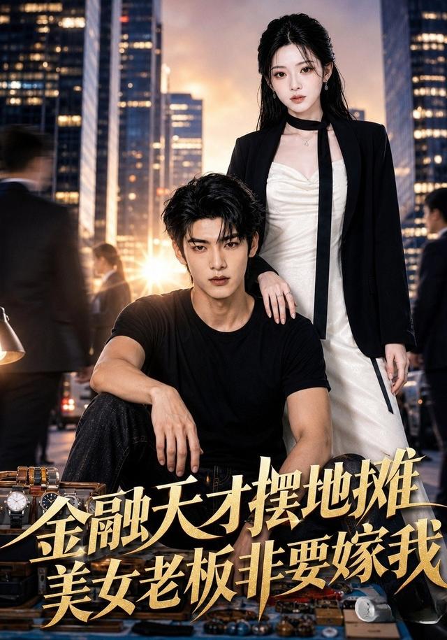 金融天才摆地摊，美女老板非要嫁我