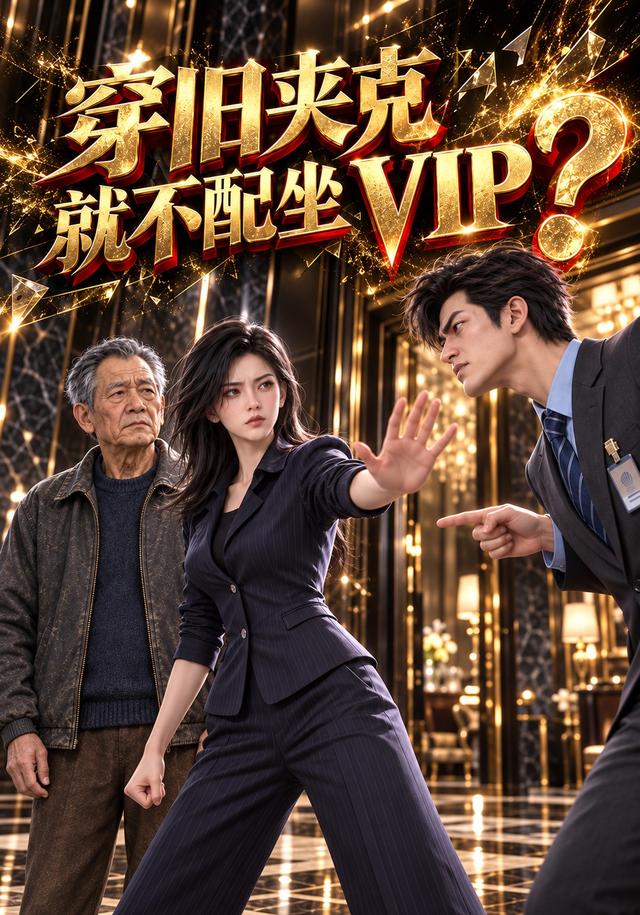 穿旧夹克就不配坐VIP？