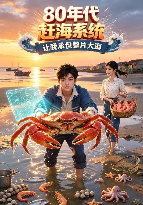 80年代赶海系统让我承包整片大海 cover