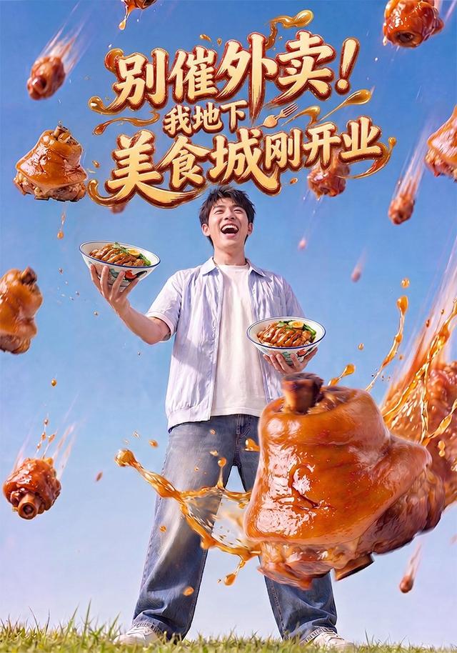 别催外卖！我地下美食城刚开业