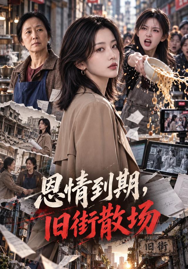 《恩情到期，旧街散场》作品海报