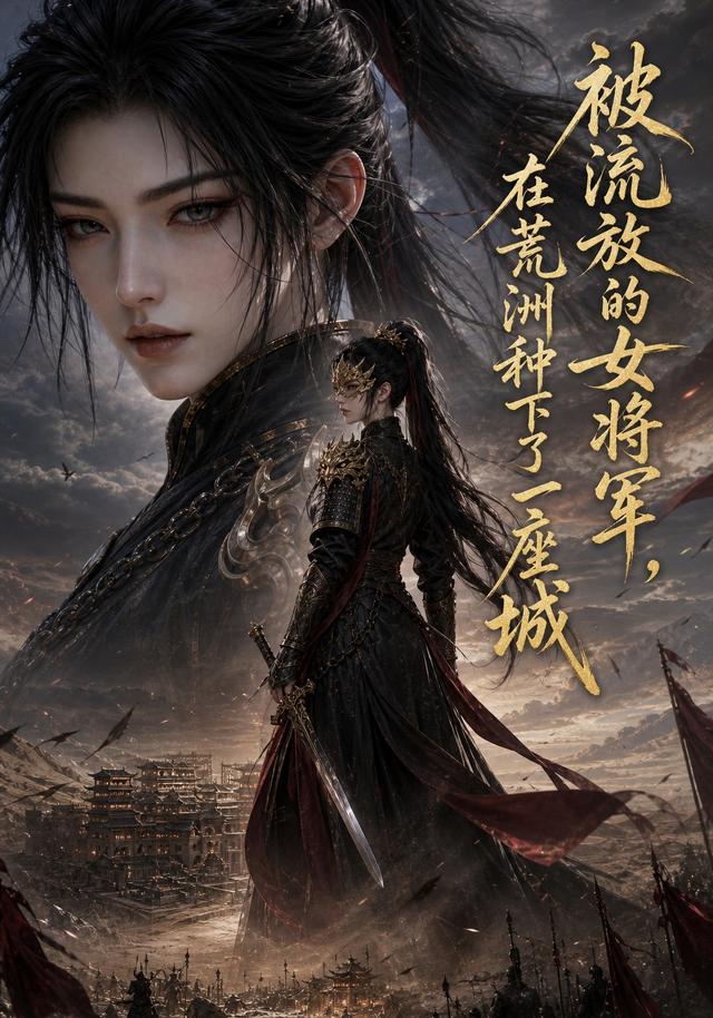 被流放的女将军，在荒洲种下了一座城 cover
