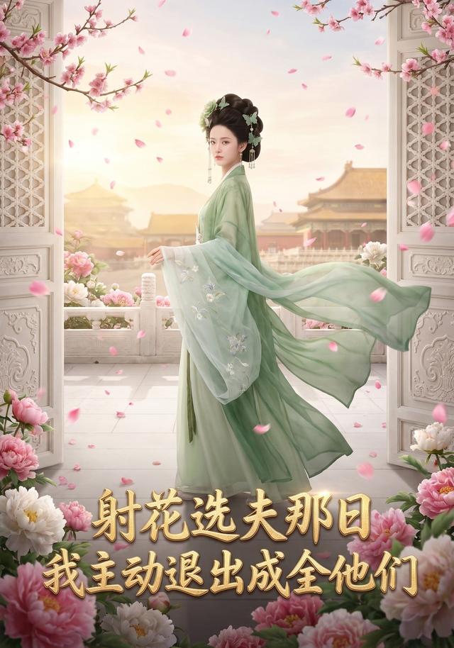 射花选夫那日，我主动退出成全他们