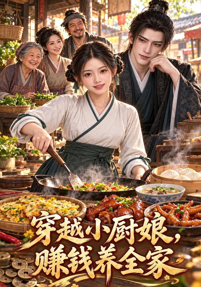 穿越小厨娘，赚钱养全家