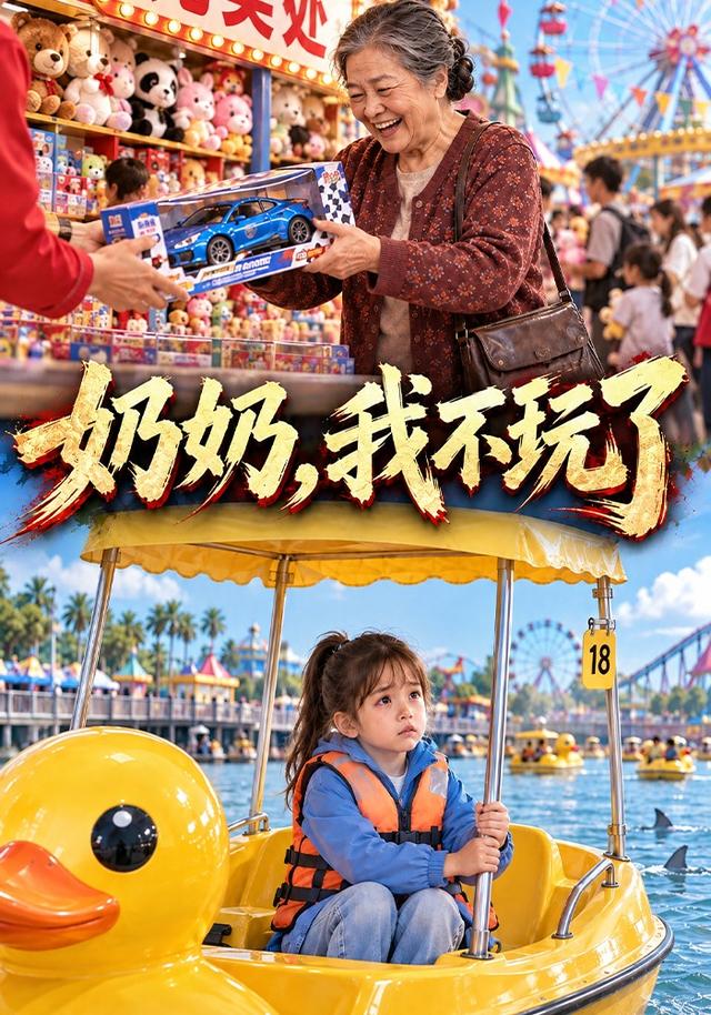 《奶奶，我不玩了》作品海报