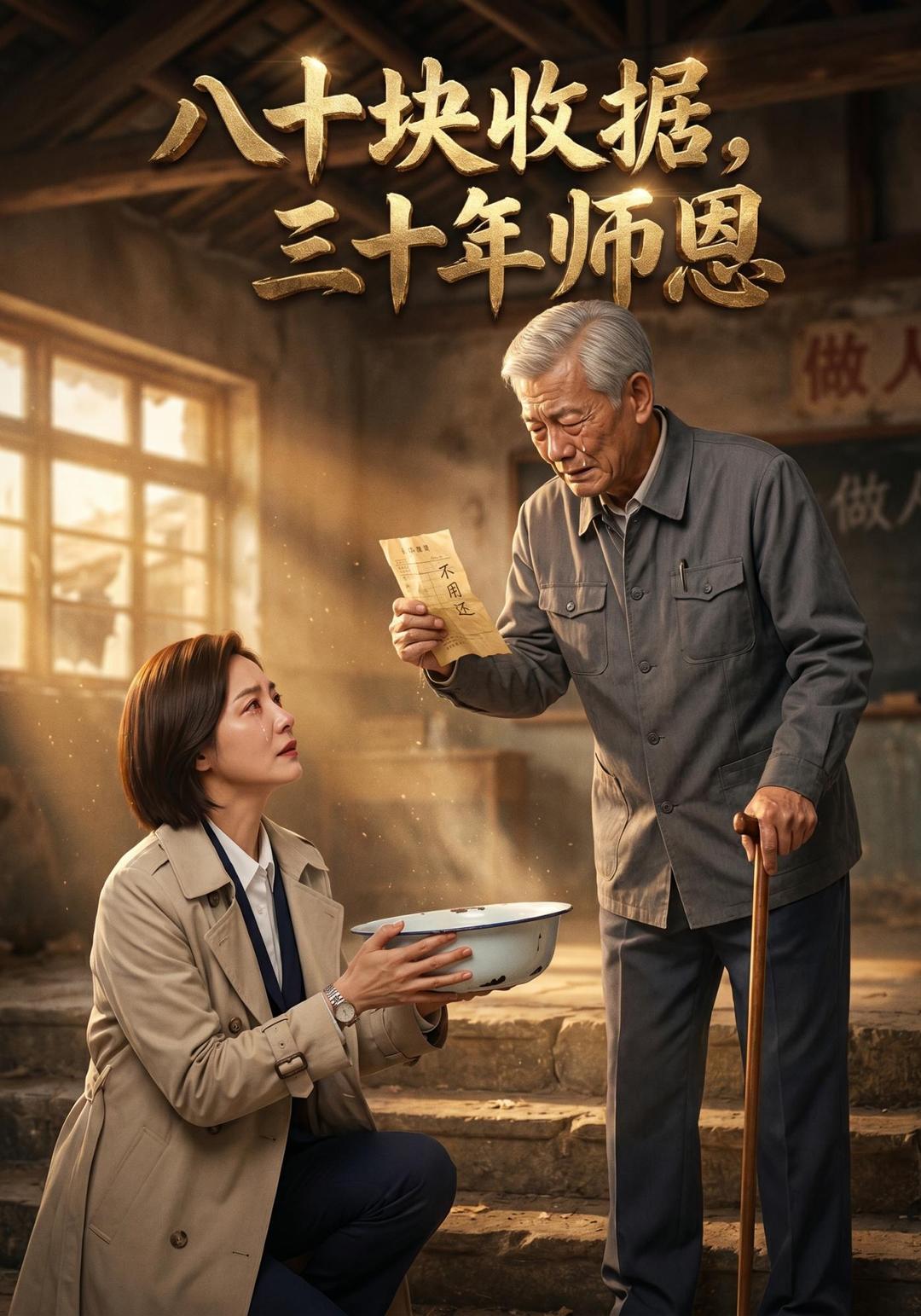 八十块收据，三十年师恩