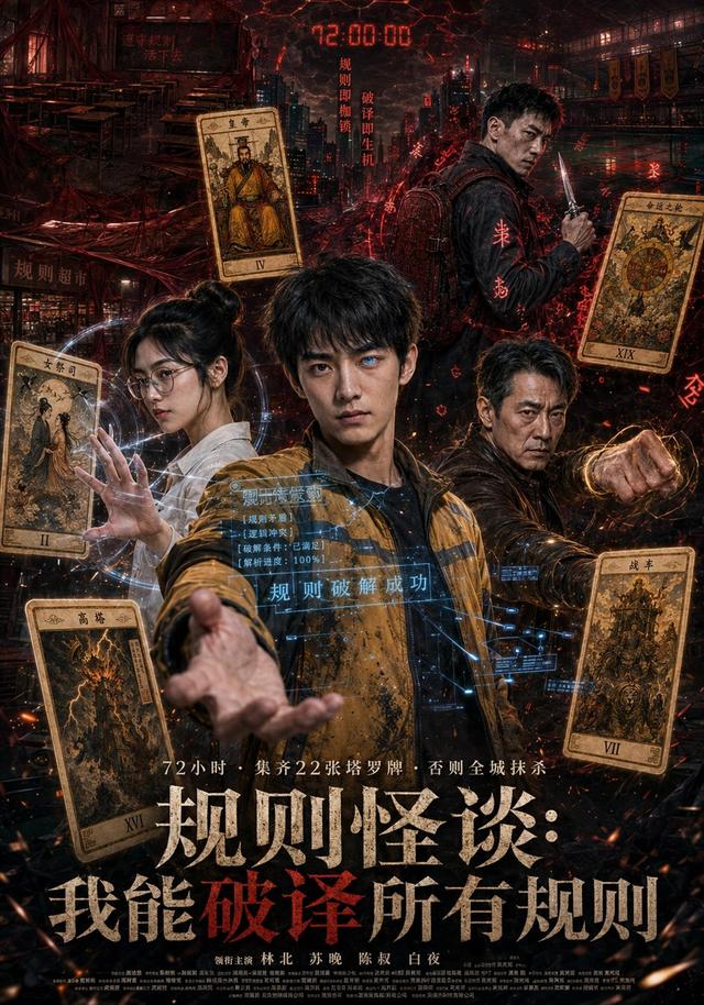 规则怪谈：我能破译所有规则 cover