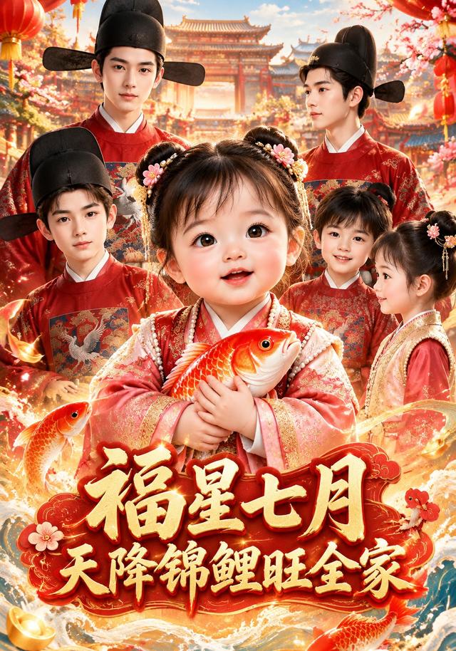 福星七月，天降锦鲤旺全家