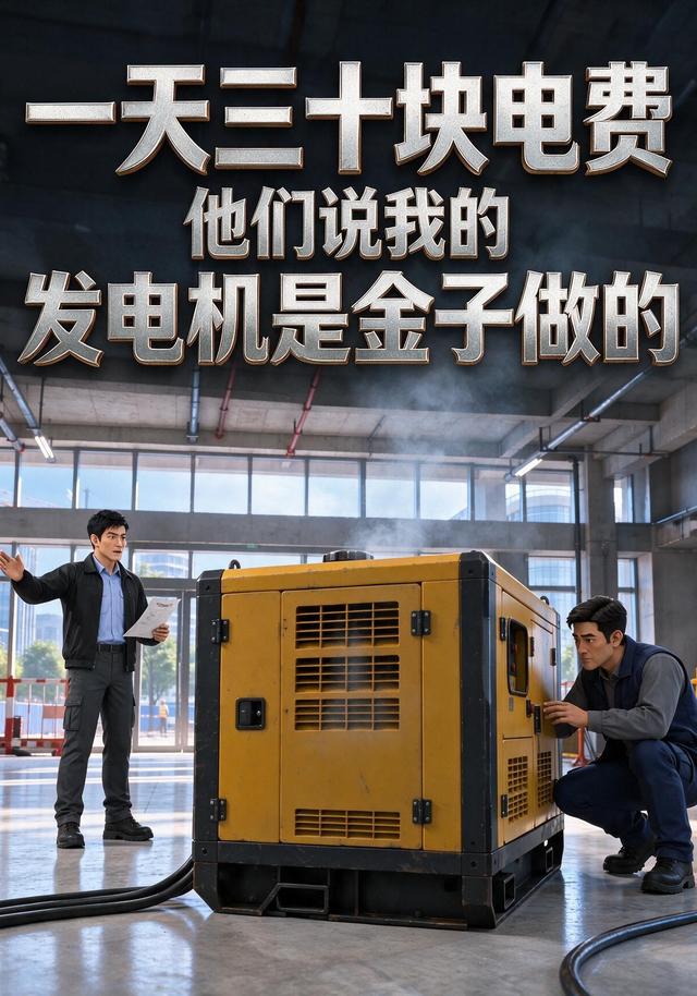 一天三十块电费，他们说我的发电机是金子做 cover