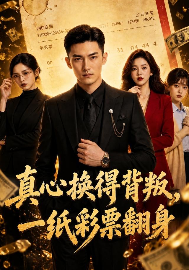 真心换得背叛，一纸彩票翻身 cover