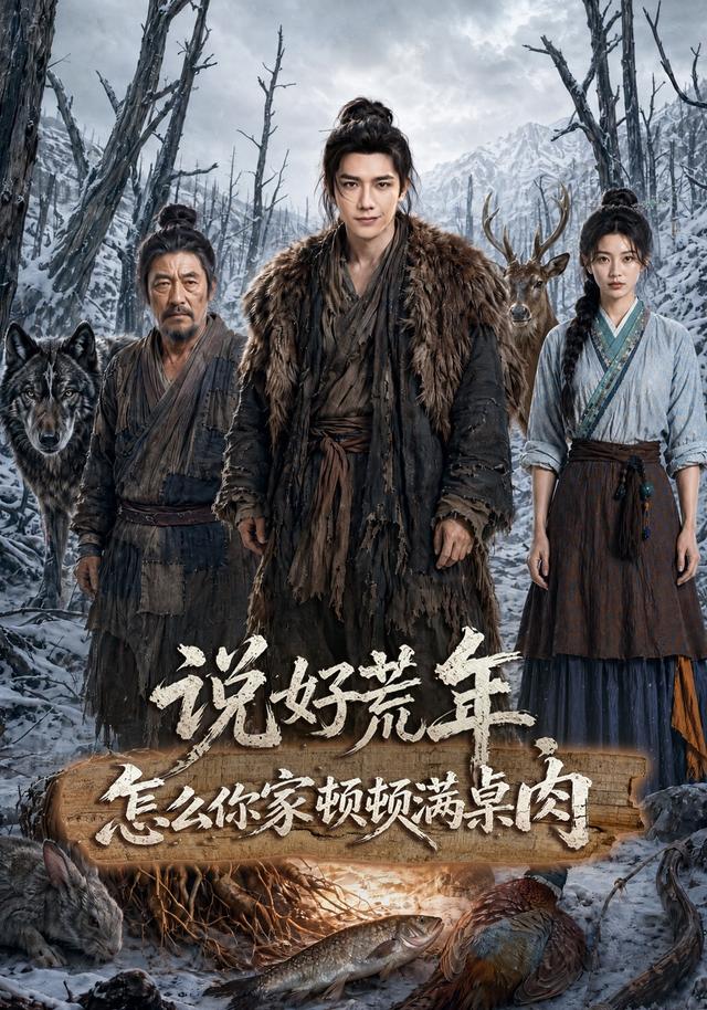 说好荒年，怎么你家顿顿满桌肉