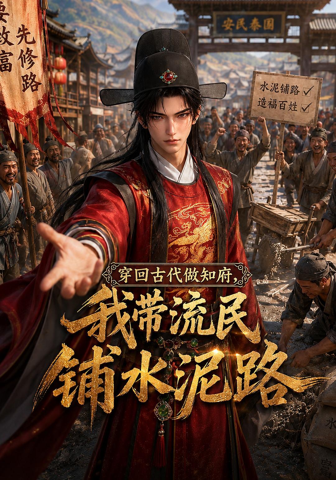 穿回古代做知府，我带流民铺水泥路
