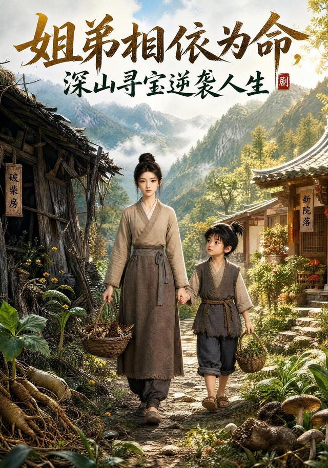 姐弟相依为命，深山寻宝逆袭人生