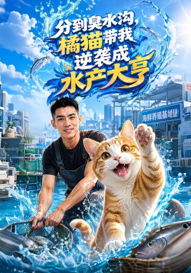 分到臭水沟，橘猫带我逆袭成水产大亨封面