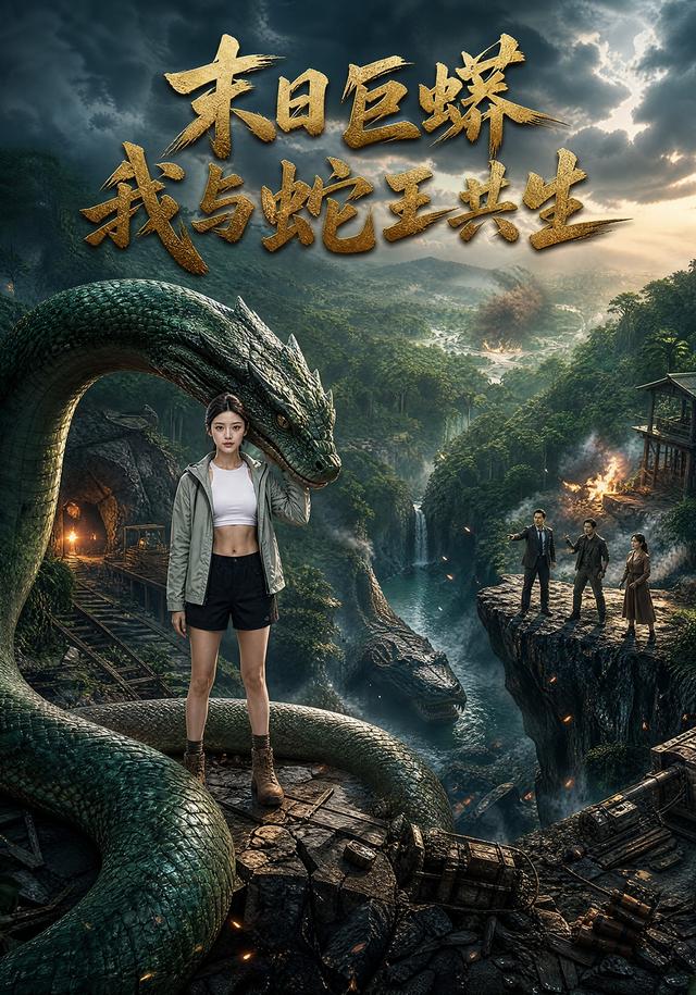 末日巨蟒，我与蛇王共生封面