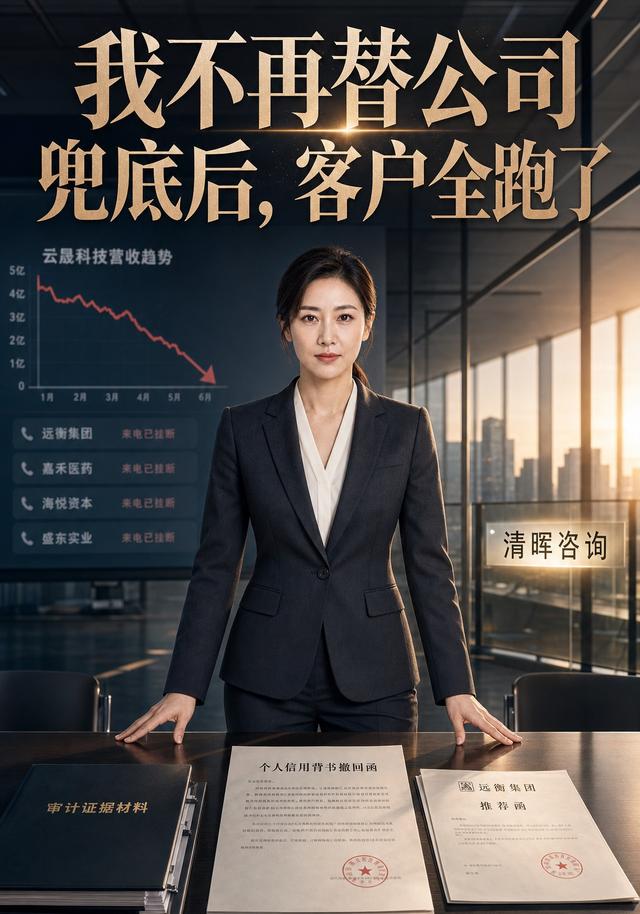 我不再替公司兜底后，客户全跑了