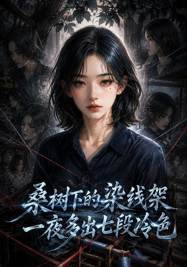 桑树下的染线架一夜多出七段冷色
