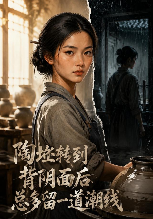 陶坯转到背阴面后总多留一道潮线 cover
