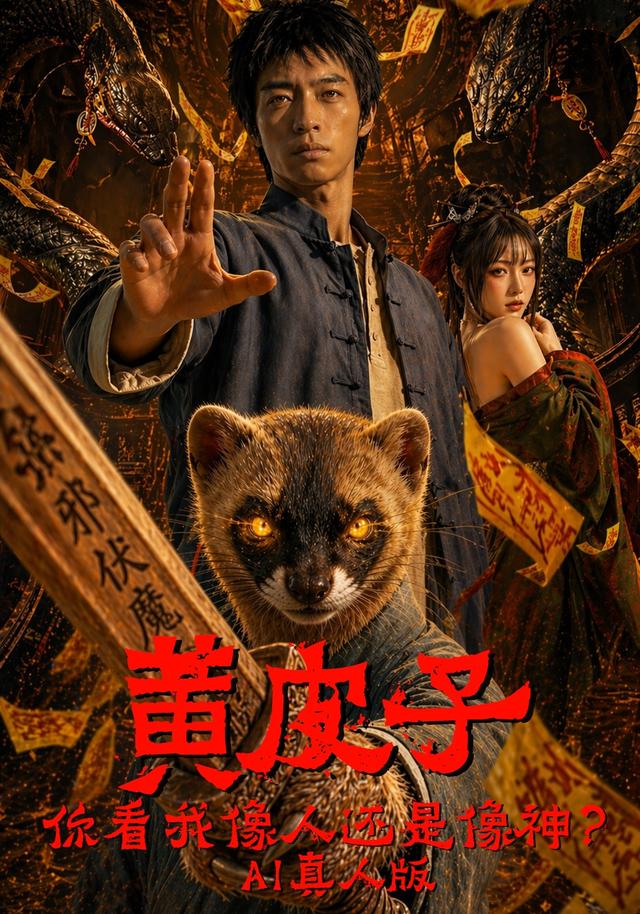 黄皮子你看我像人还是像神AI真人版