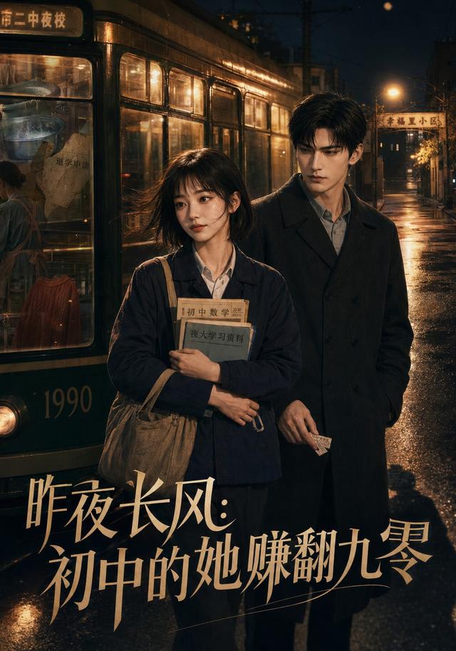 昨夜长风：初中的她赚翻九零
