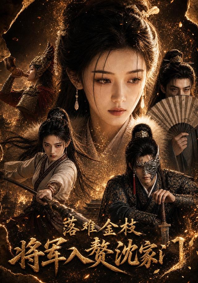 落难金枝：将军入赘沈家门 cover