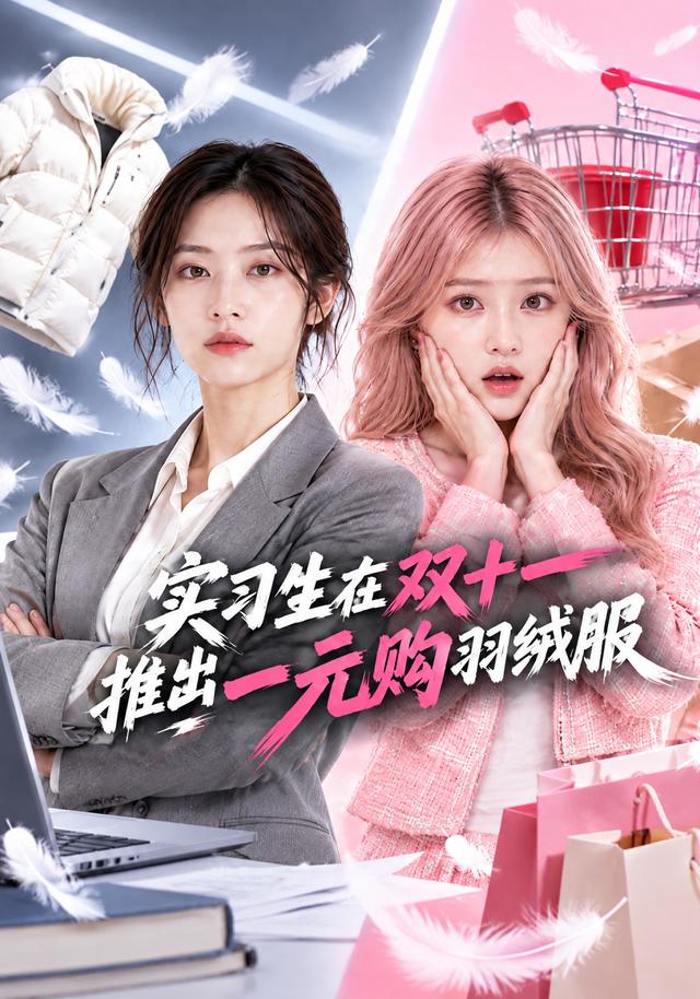 实习生在双十一推出一元购羽绒服 cover