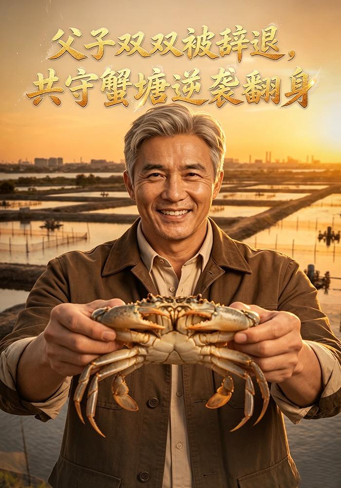 父子双双被辞退，共守蟹塘逆袭翻身