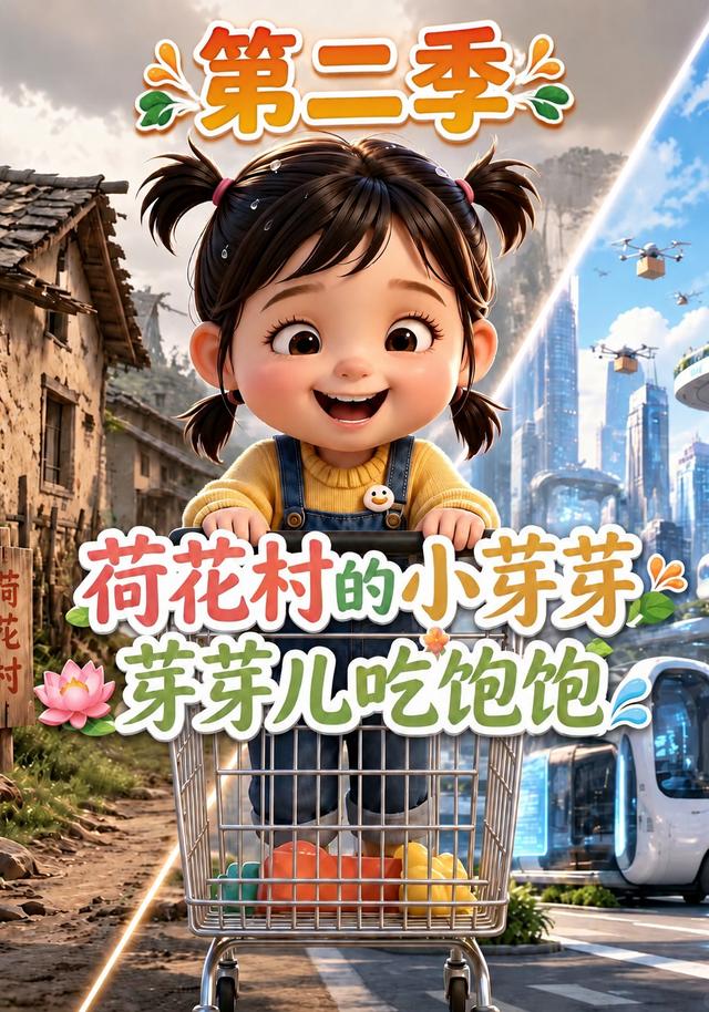 荷花村的小芽芽，芽芽儿吃饱饱第二季