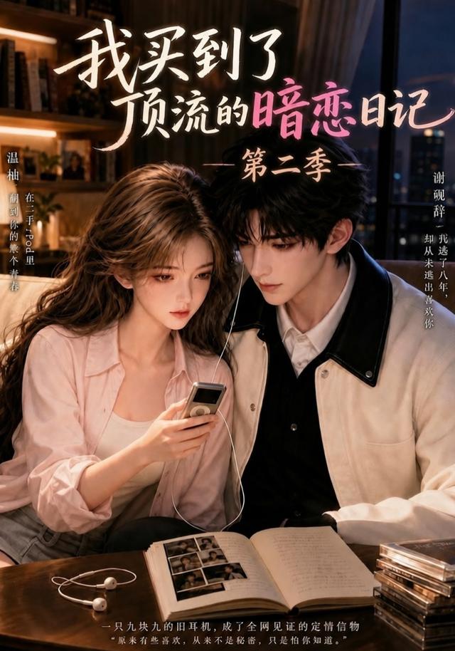 我买到了顶流的暗恋日记第二季 cover