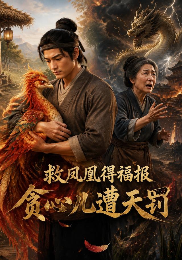 救凤凰得福报，贪心儿遭天罚