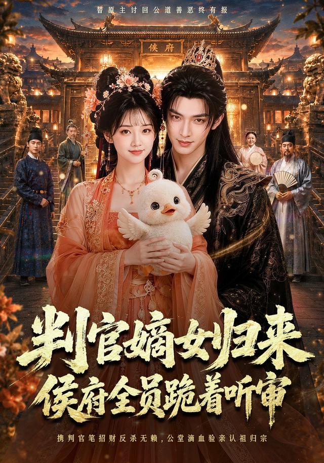 判官嫡女归来，侯府全员跪着听审