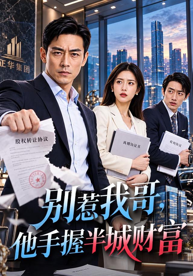 《别惹我哥，他手握半城财富》作品海报