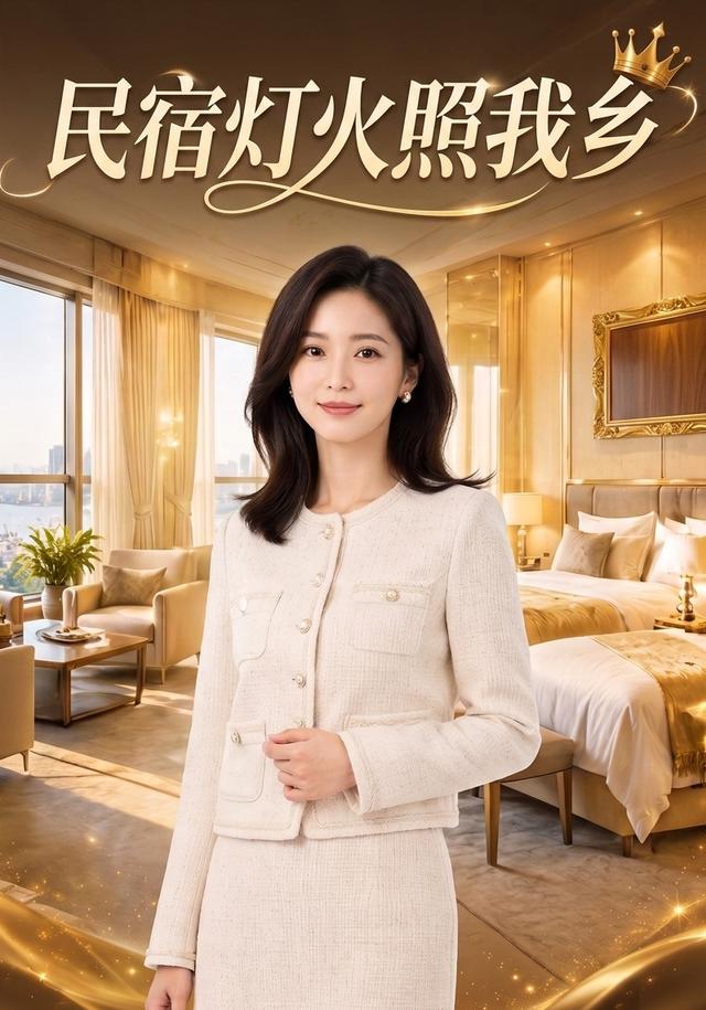 民宿灯火照我乡
