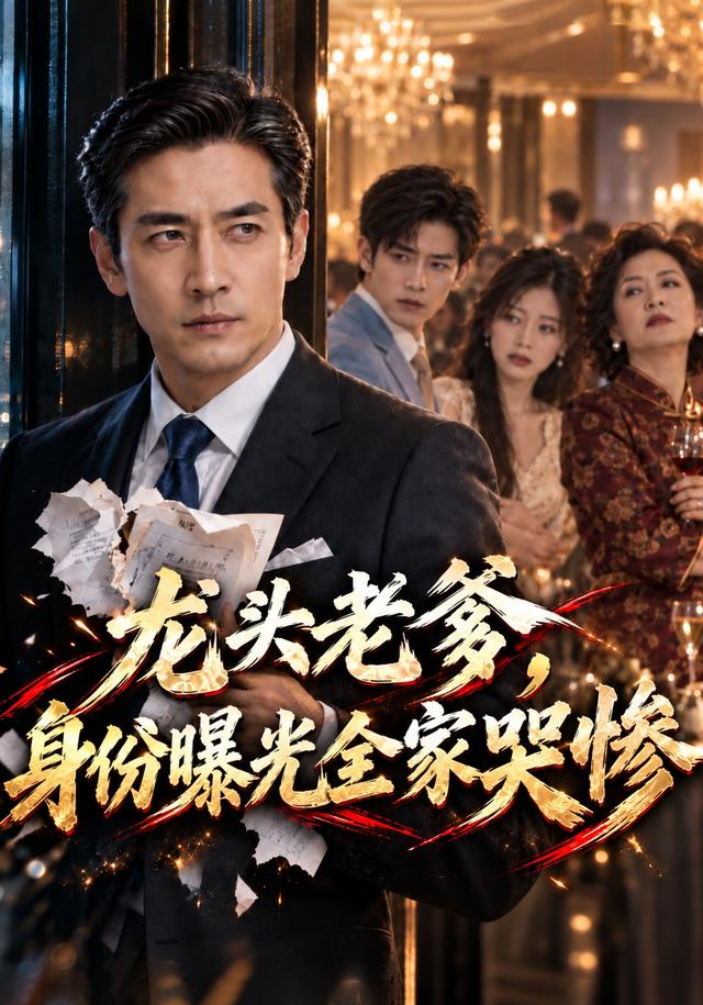 龙头老爹，身份曝光全家哭惨 cover