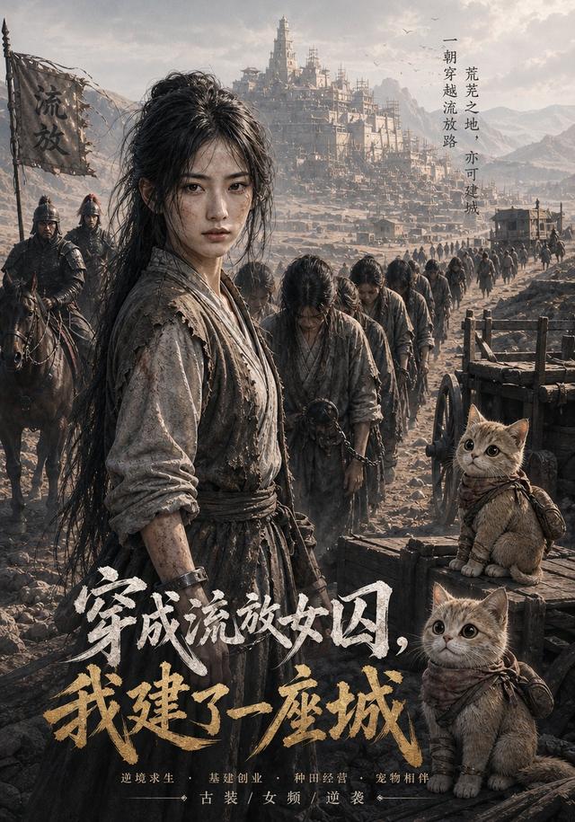 穿成流放女囚，我建了一座城 cover
