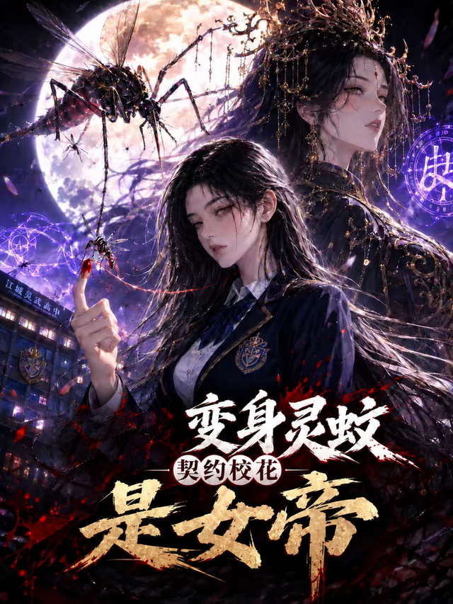 变身灵蚊，契约校花是女帝 cover