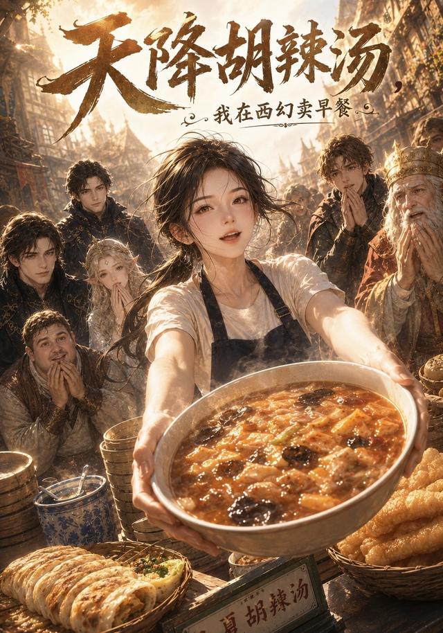 天降胡辣汤，我在西幻卖早餐 cover